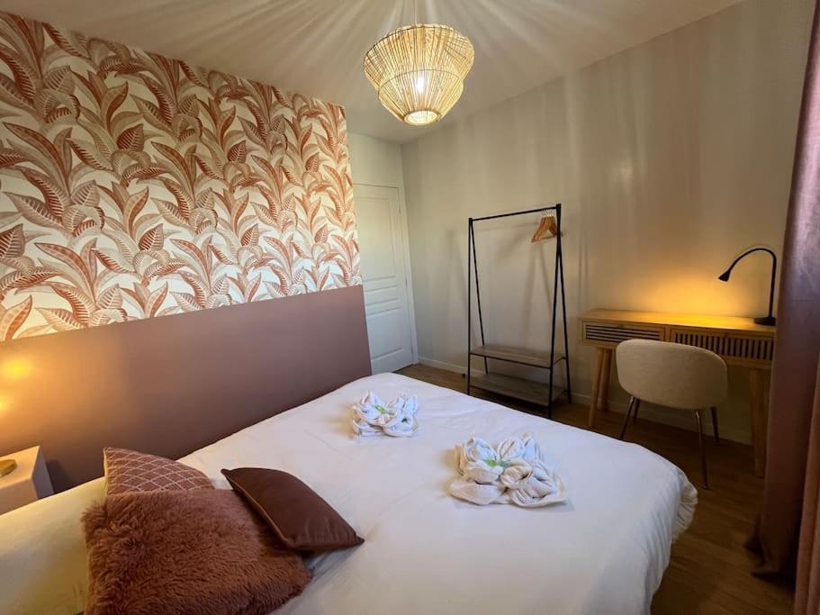 Apartament Dahlia, Appt Cosy Avec Parking Et Balcon Caen Zewnętrze zdjęcie