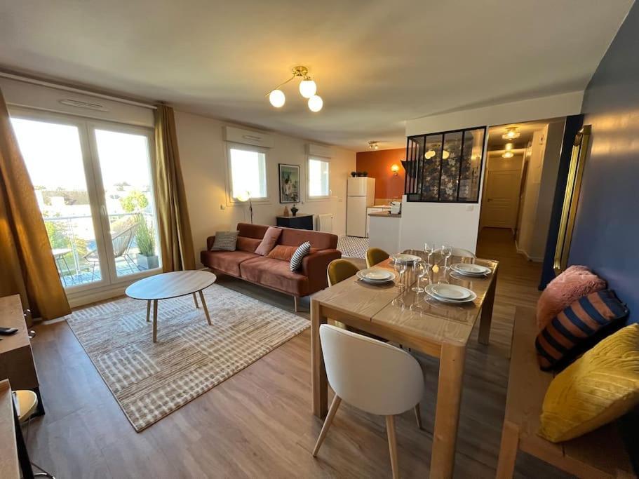 Apartament Dahlia, Appt Cosy Avec Parking Et Balcon Caen Zewnętrze zdjęcie
