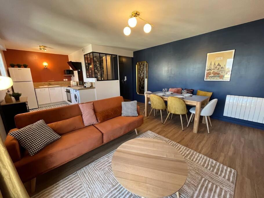 Apartament Dahlia, Appt Cosy Avec Parking Et Balcon Caen Zewnętrze zdjęcie